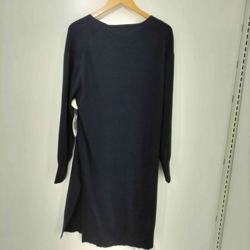 ユナイテッドアローズグリーンレーベルリラクシング UNITED ARROWS green label relaxing L/S カシミヤ混ワンピース レディース